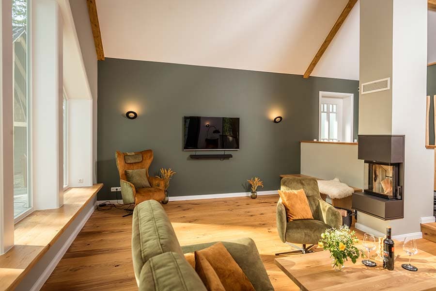 Luxus Ferienhaus Bispingen mit 4 Schlafzimmern in der Lüneburger Heide