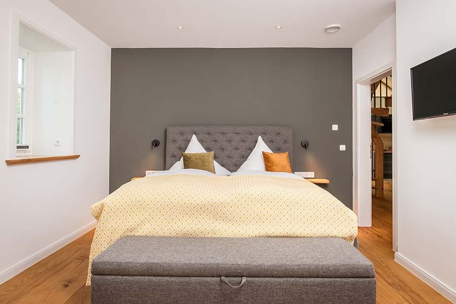 5 Sterne Ferienhaus Bockelmann Bispingen mit 4 Schlafzimmern in der Lüneburger Heide