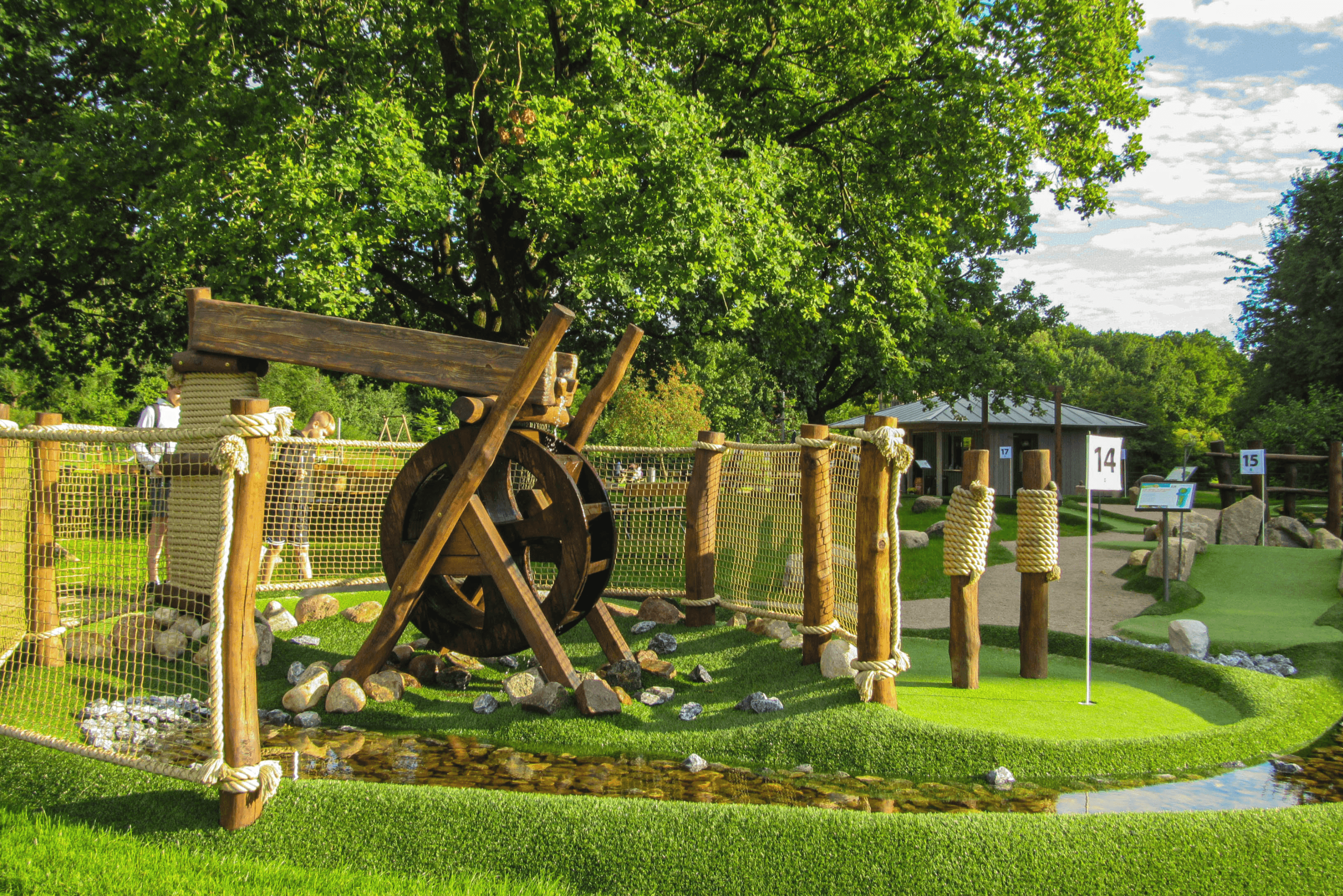 Adventure Schnucken-Golf in Schneverdingen macht riesigen Spaß