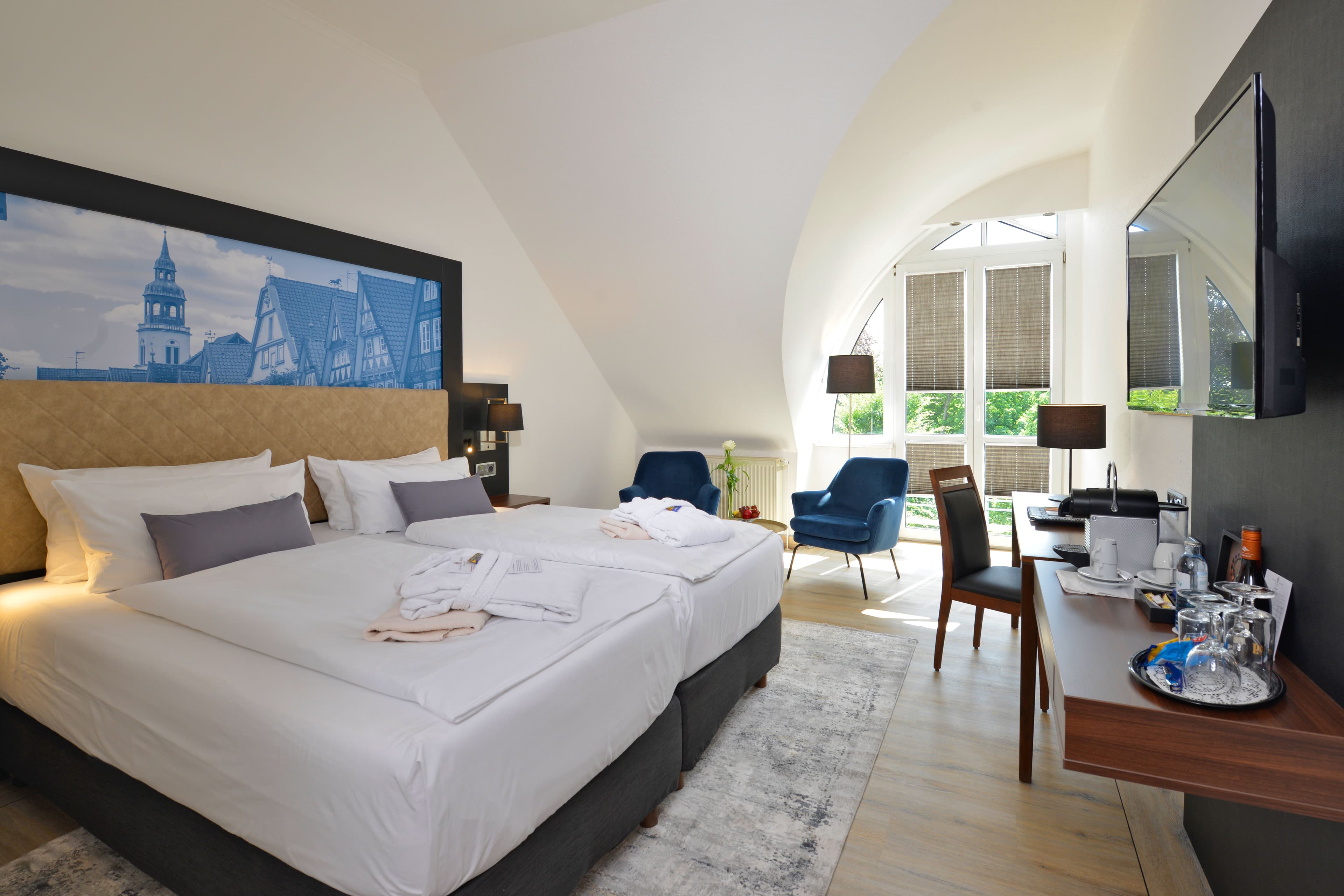 Zimmer im stadtnahen Hotel Caroline Mathilde Celle