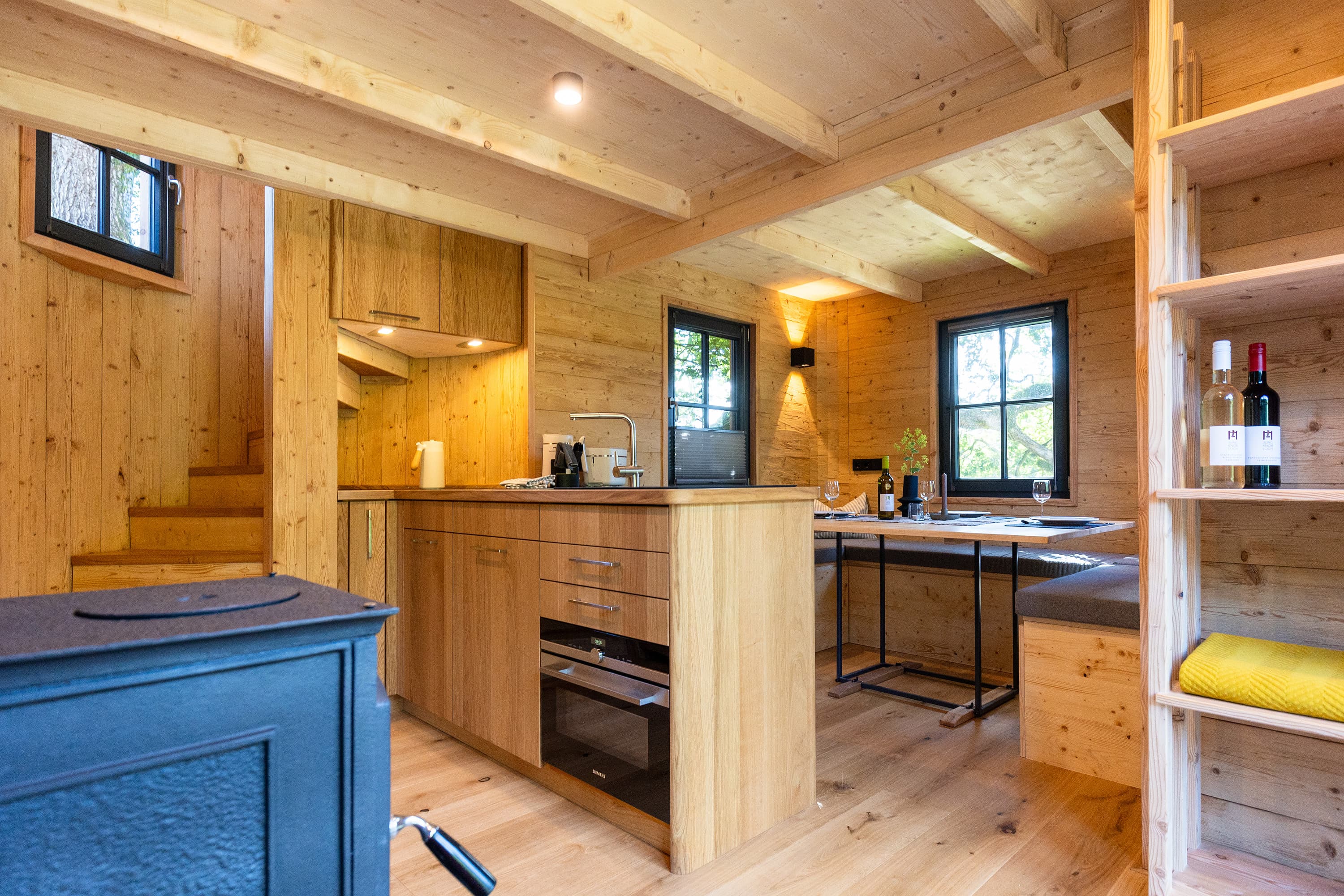 Baumhaus übernachtung in der nähe in Bispingen auf hof bockelmann