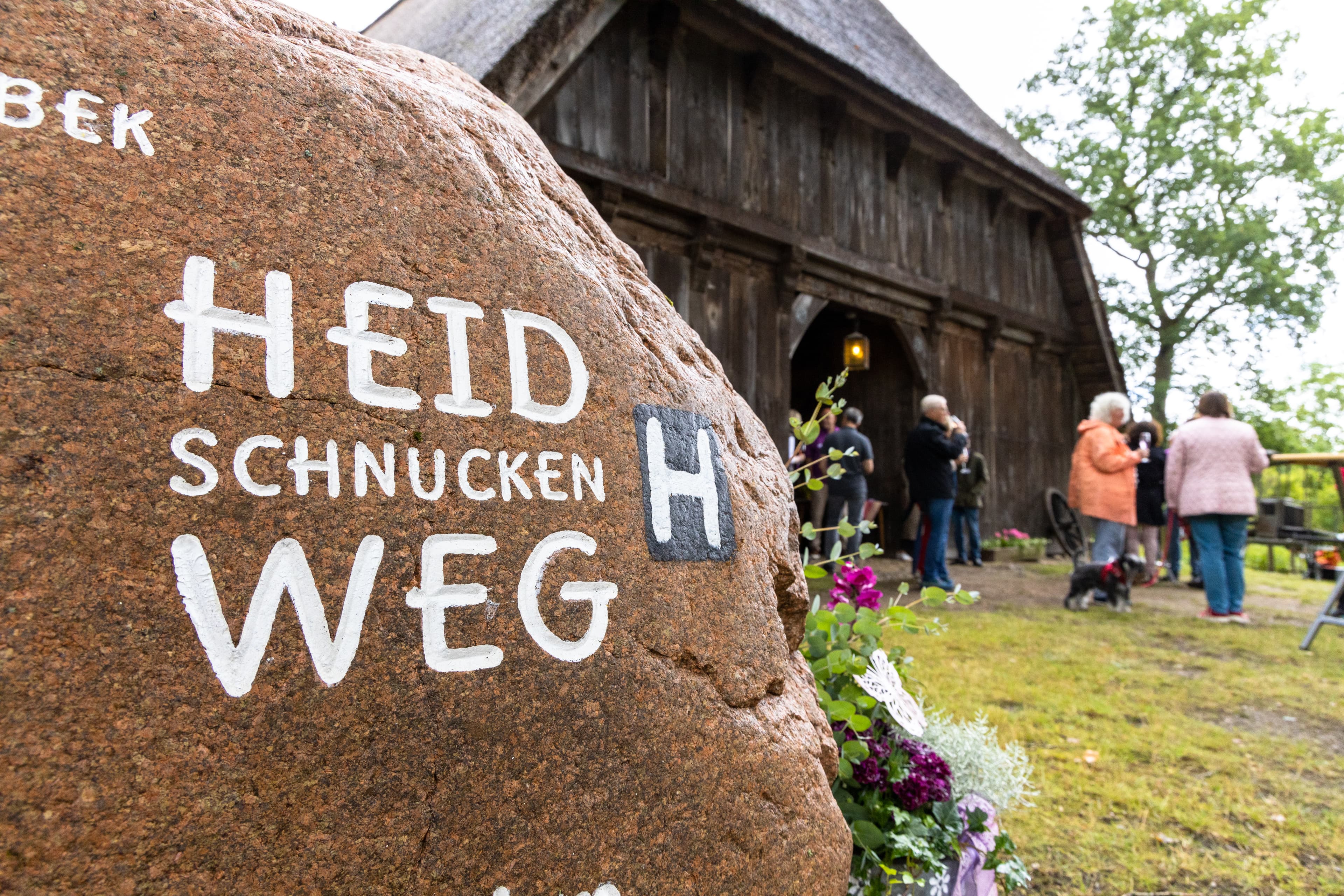 Heidschnuckenweg Stein Wilsede Bispingen