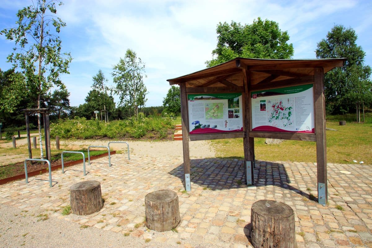 Wacholderwald Schmarbeck, Mueden (Oertze), Infotafel
