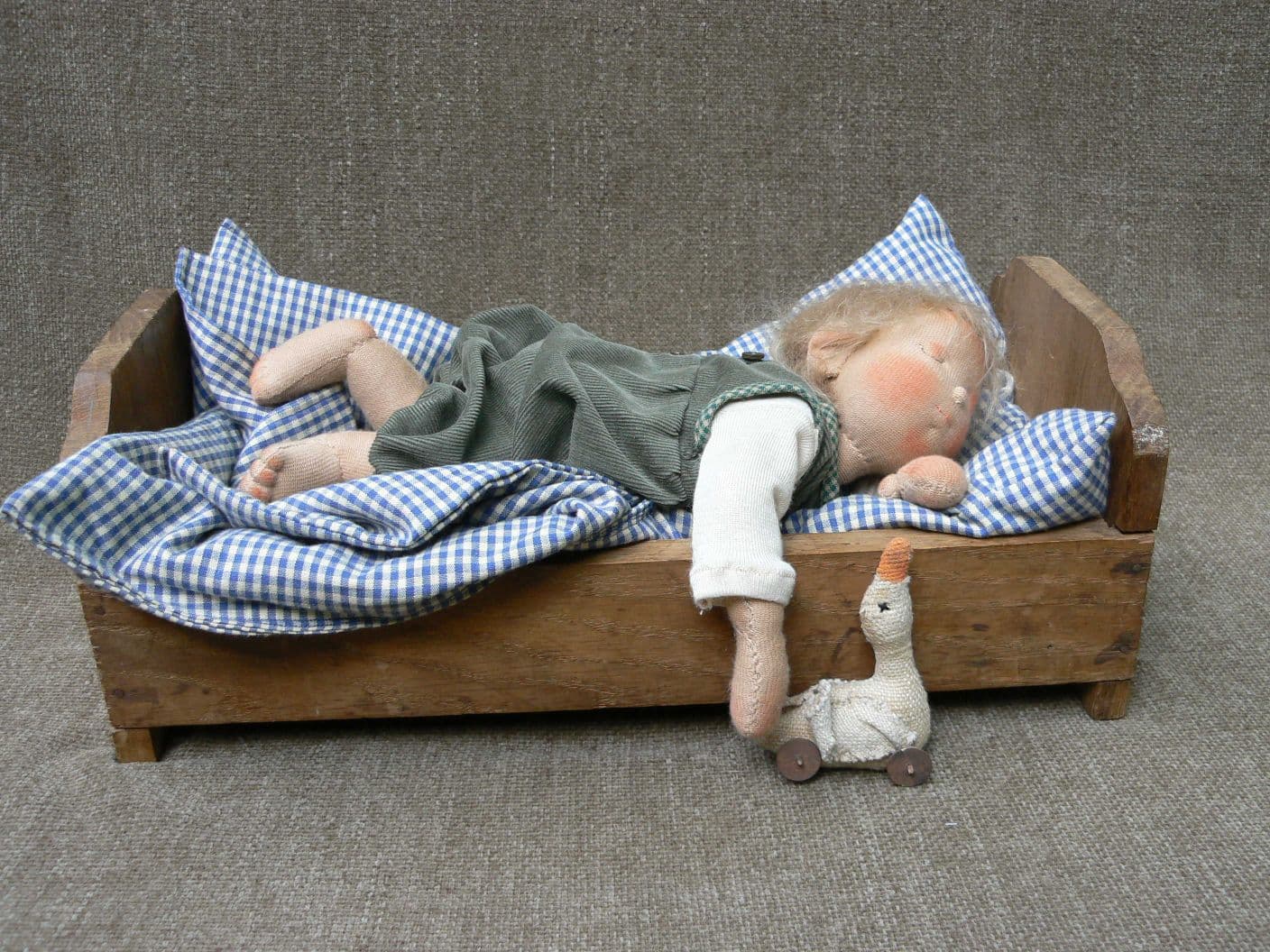 "Jonte ist eine Stoffpuppe von Anne Kohlschmidt