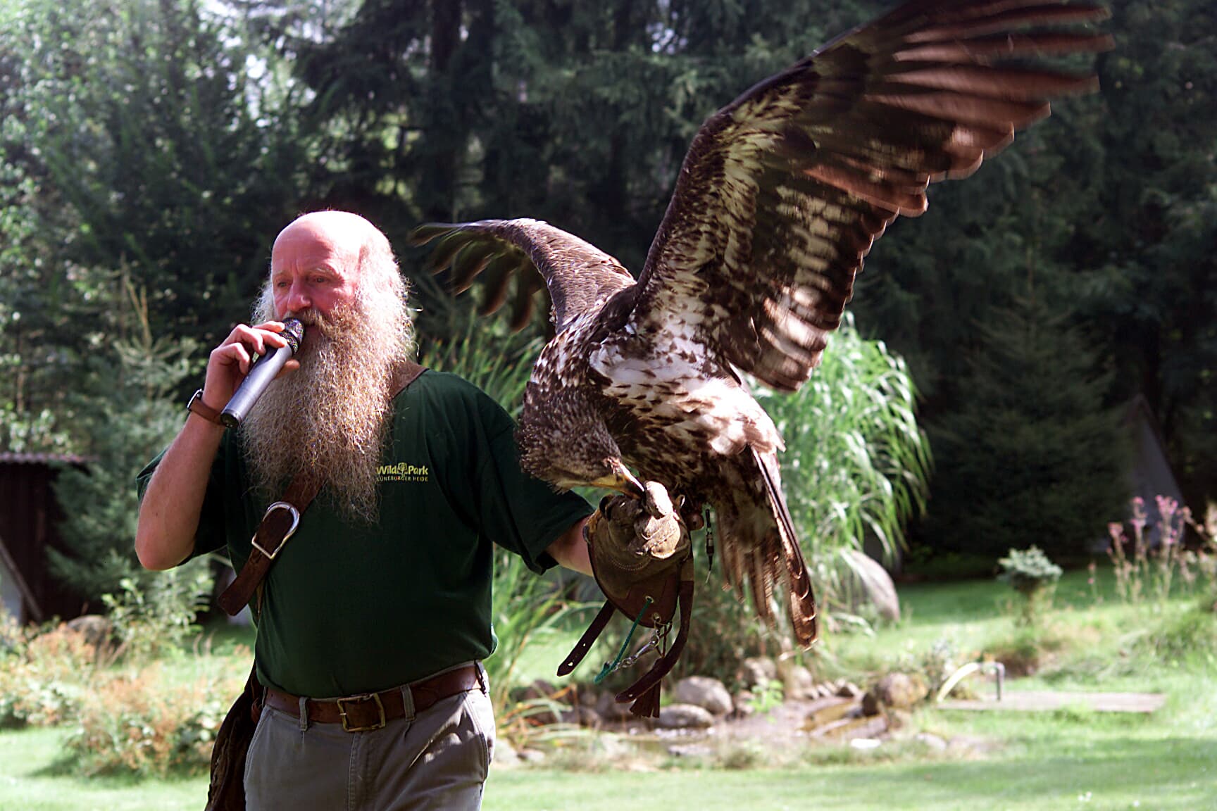 Tierpark Lüneburger Heide Vogelshow