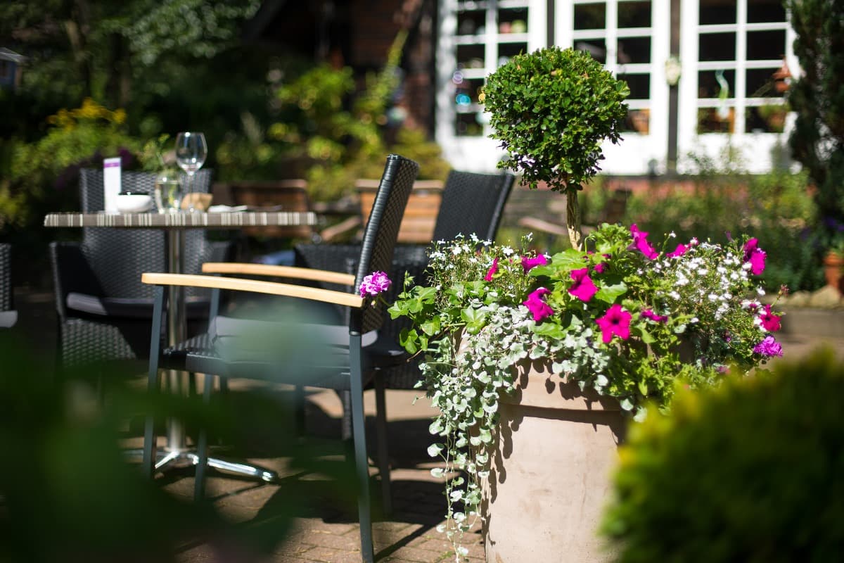 Teestube Undeloh sitzen