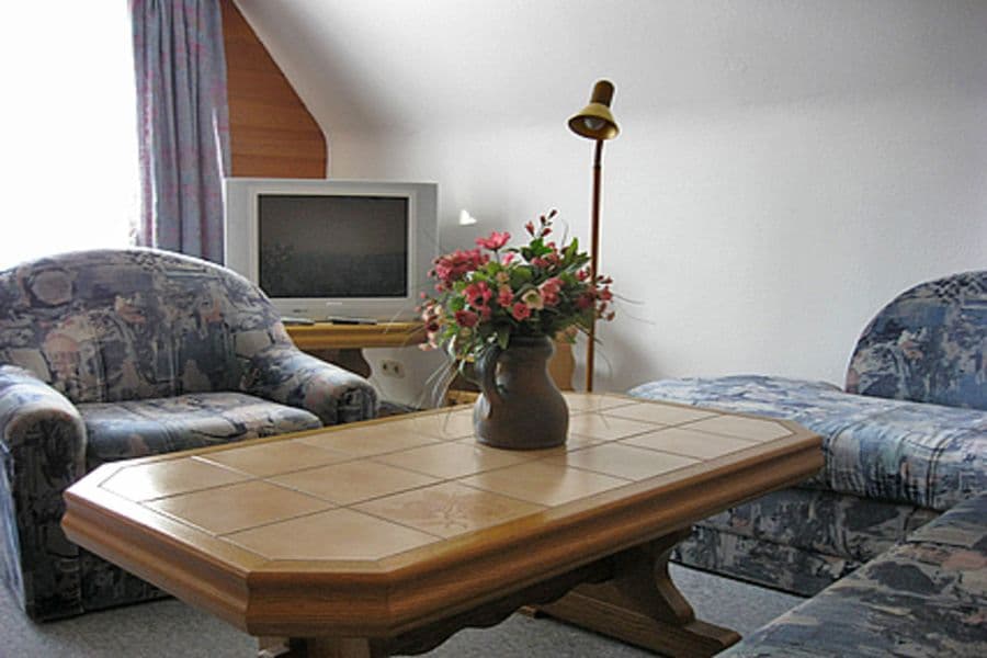 Wohnzimmer Ferienwohnung K. Bartsch