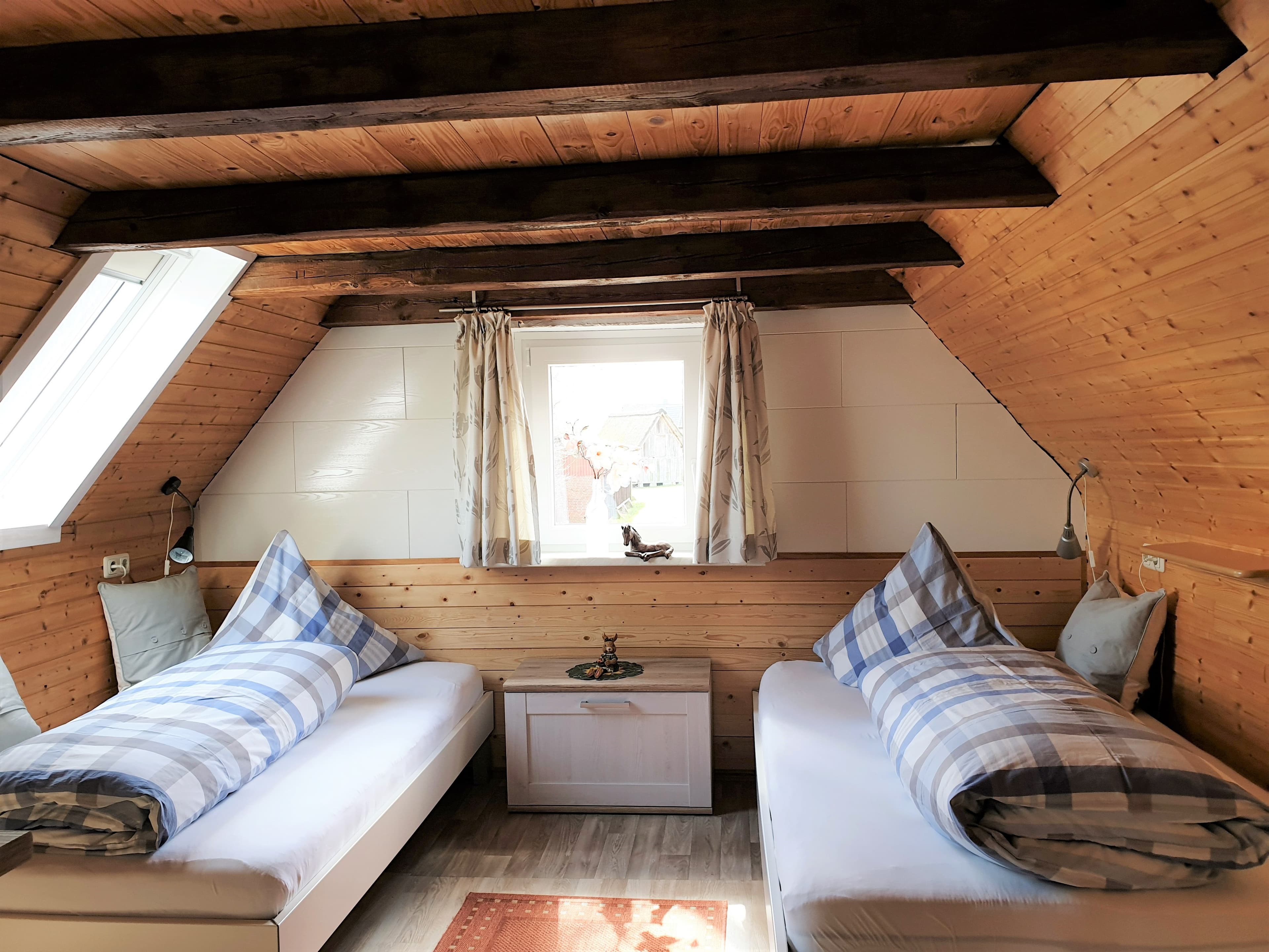 Schlafzimmer im Hollerbusch des Reiter- und Ferienhof Cohrs in Bispingen