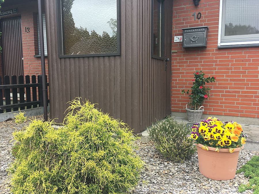 Eingangstür vom Ferienhaus Waldburg Müden Örtze