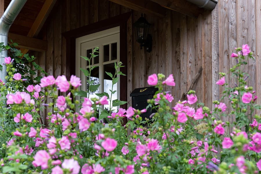 Garten am Ferienhaus Am Wegesrand Müden Örtze
