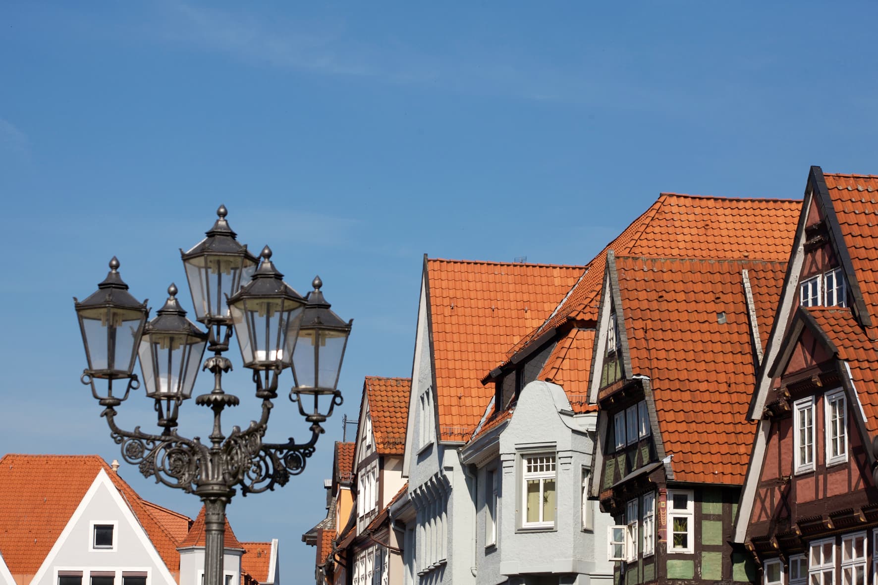Residenzstadt Celle Altstadt Fachwerkgebäude
