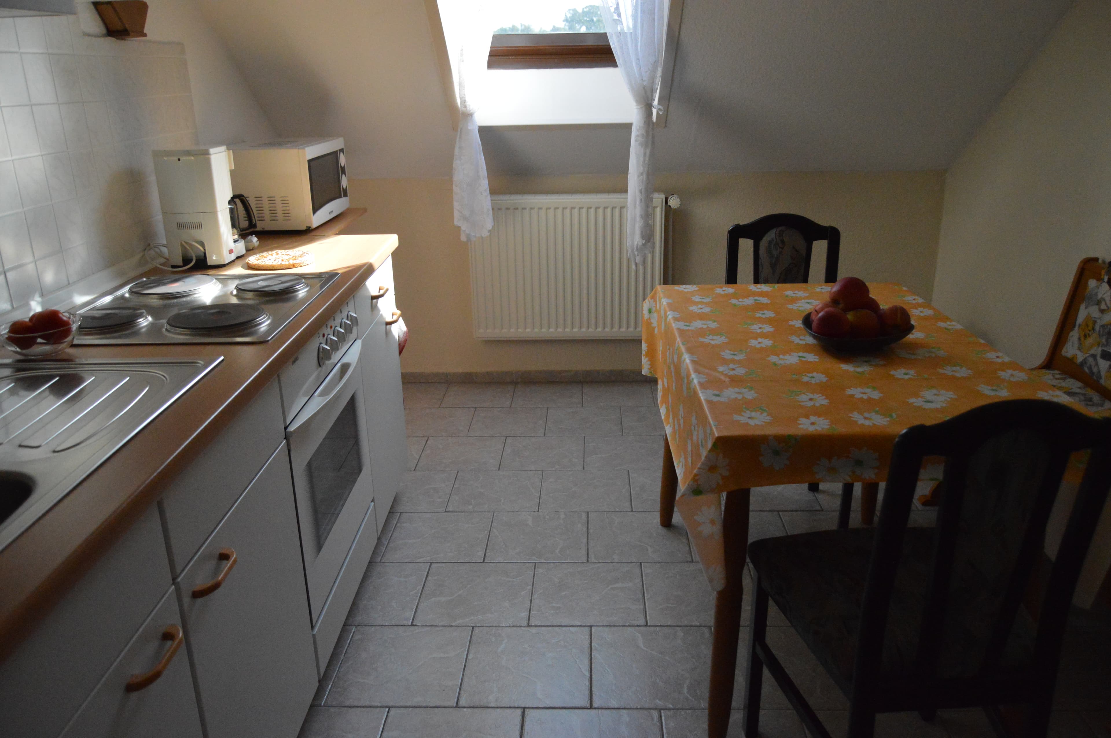 Küche in der großen Ferienwohnung Susanne Rohde in Bispingen