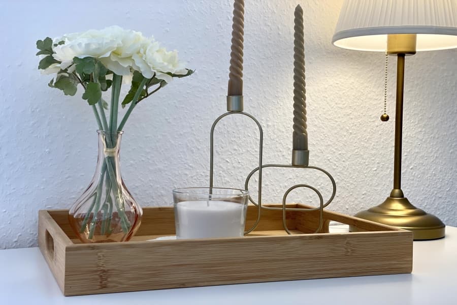 Deko zum Wohlfühlen in dem Appartement "Schnuckeliges Nest" in Müden